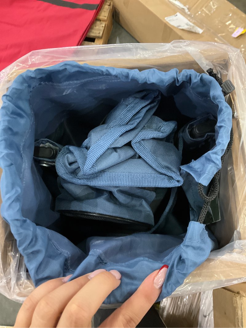 Condition photo showing Good Condition for Portal Heated Camping Chairs for Adults Outdoor Sports Oversized Folding Lawn Chair with High Back, Heavy Duty 400 Lbs, Battery Not Included, Blue Blue Heated Heated back V2