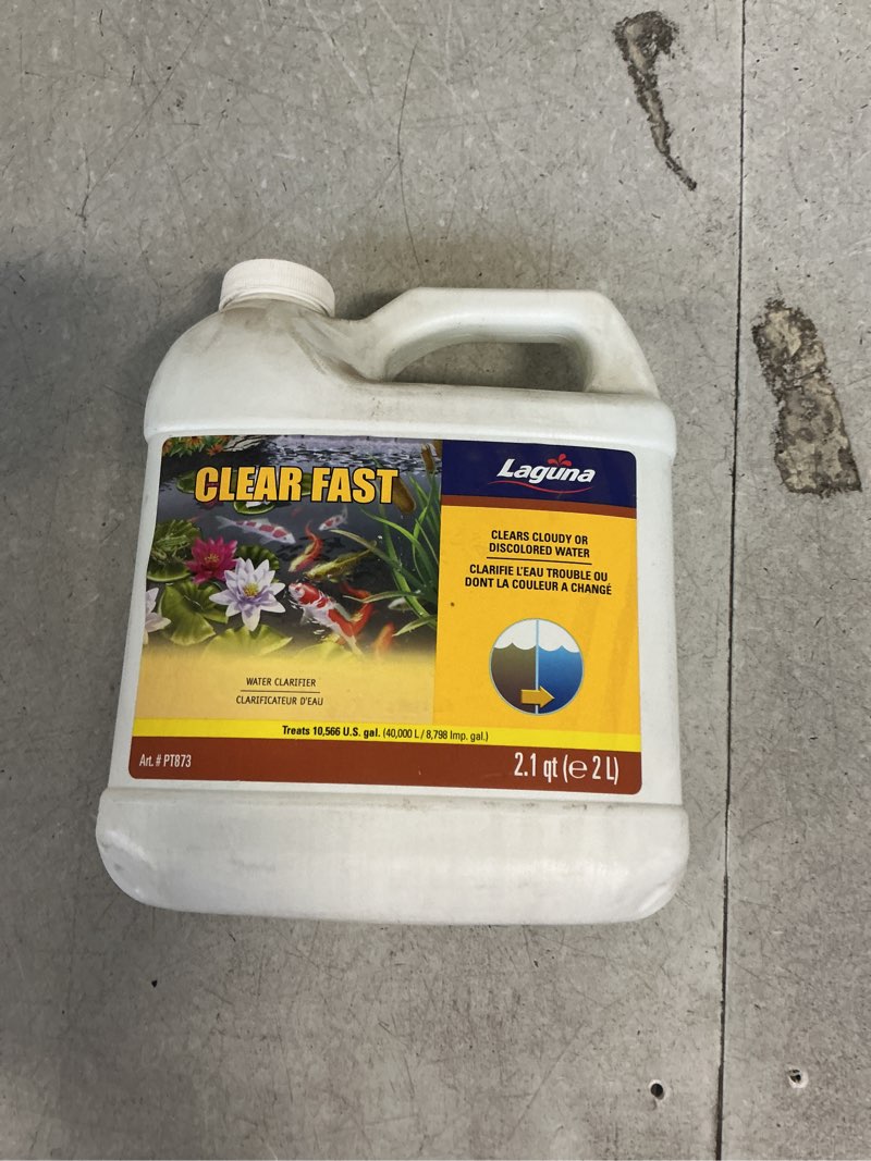 Condition photo showing New/Like New for laguna clear fast 2.1 qt