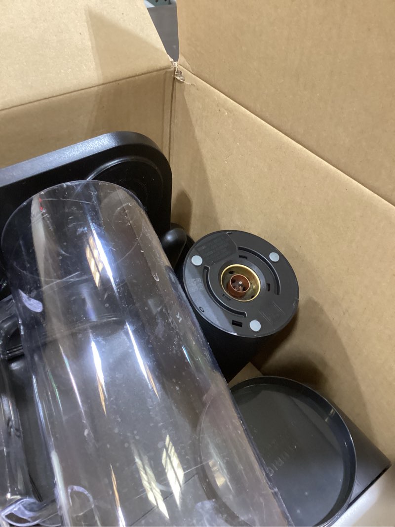 Condition photo showing As Is for Keurig K-Cafe Essentials Single Serve K-Cup Pod Coffee Maker, Black