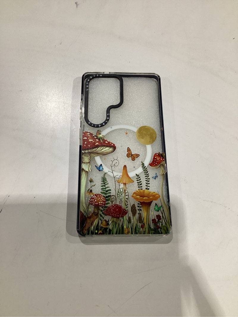 Condition photo showing Good Condition for Cute Case for Samsung Galaxy S25 Ultra for Women Girls - Funny Butterfly Mogu Design Compatible with Magsafe Magnetic Ring Holder Kickstand Fashion TPU Phone Covers