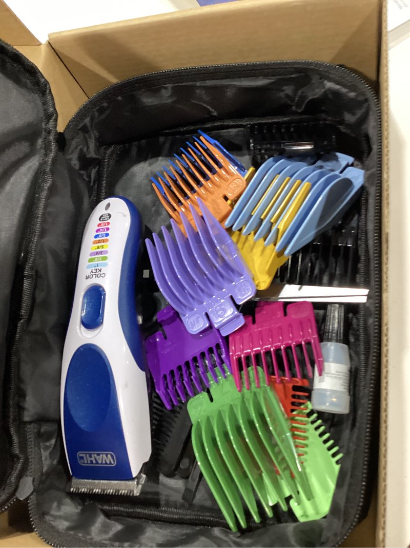 Condition photo showing Good Condition for wahl color pro 21-piece cordless hair clipper set
