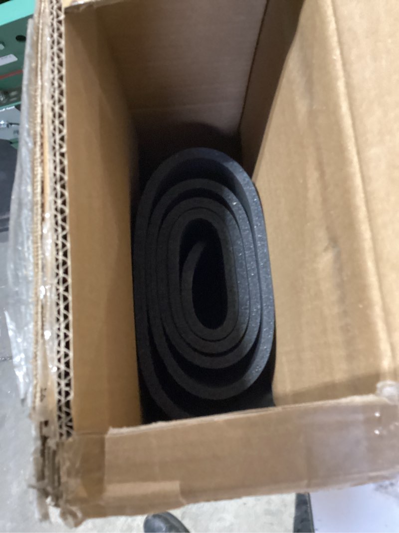 Condition photo showing Good Condition for keep extra thick nbr yoga mat for women & men, 10mm thick, 72”x24” large exercise mat with non-slip workout mat for yoga, pilates, stretching, meditation – wide & cushioned fitness mat black 72”x24”x10mm