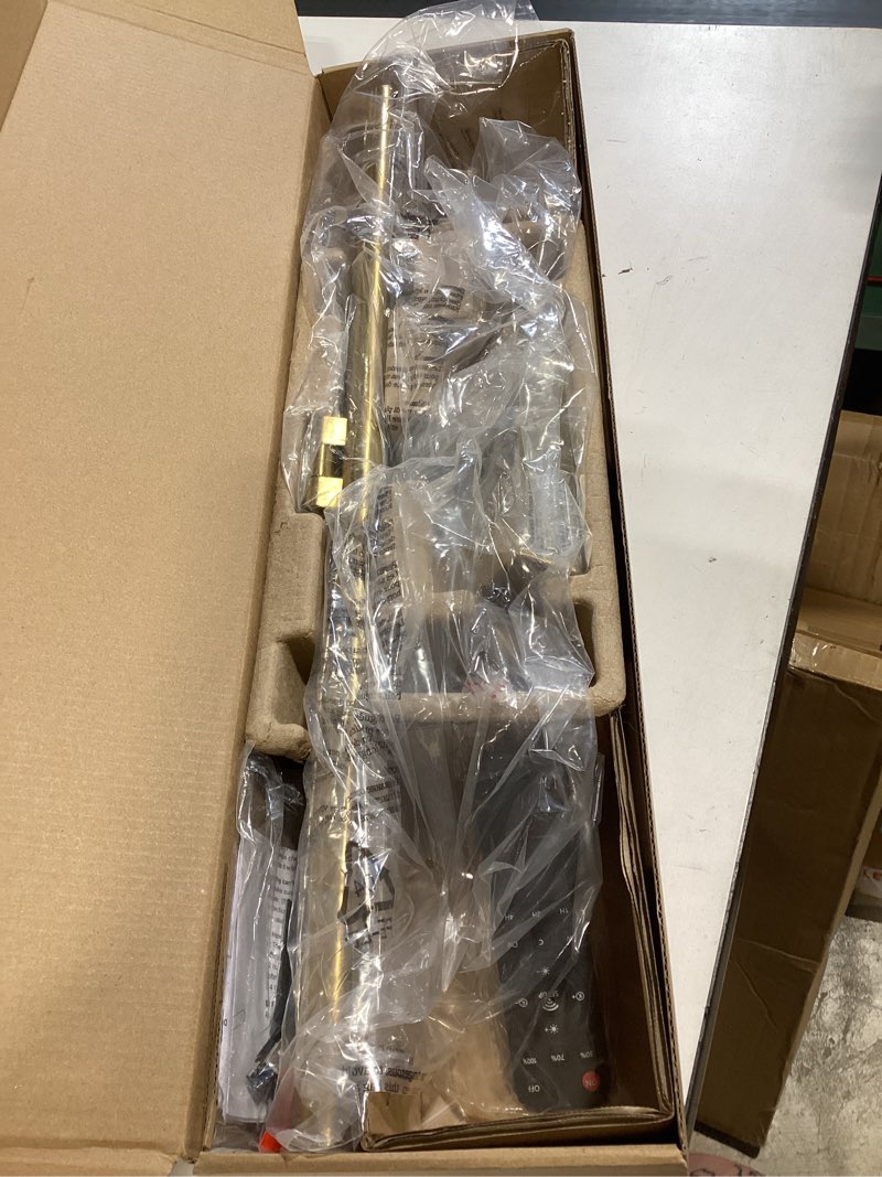 Condition photo showing Good Condition for tassuowell picture light battery operated with remote, 3cct dimmable picture light for paintings, brass rechargeable 24 inch battery operated wall sconce for art lighting gallery portrait artwork 23.6inch brass