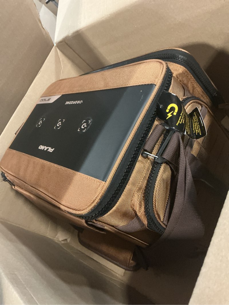 Condition photo showing Good Condition for plano guide series tackle bag | premium tackle storage with no slip base and included stows, khaki with brown and black trim 3700 tackle bag