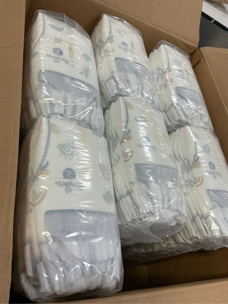 Condition photo showing New/Like New for Pampers Pure Diapers Size 1  198 Count (Select for More Options)