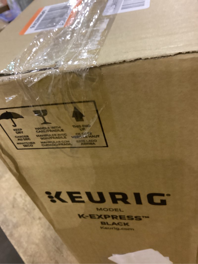 Condition photo showing As Is for keurig K-Express Pastel Purple