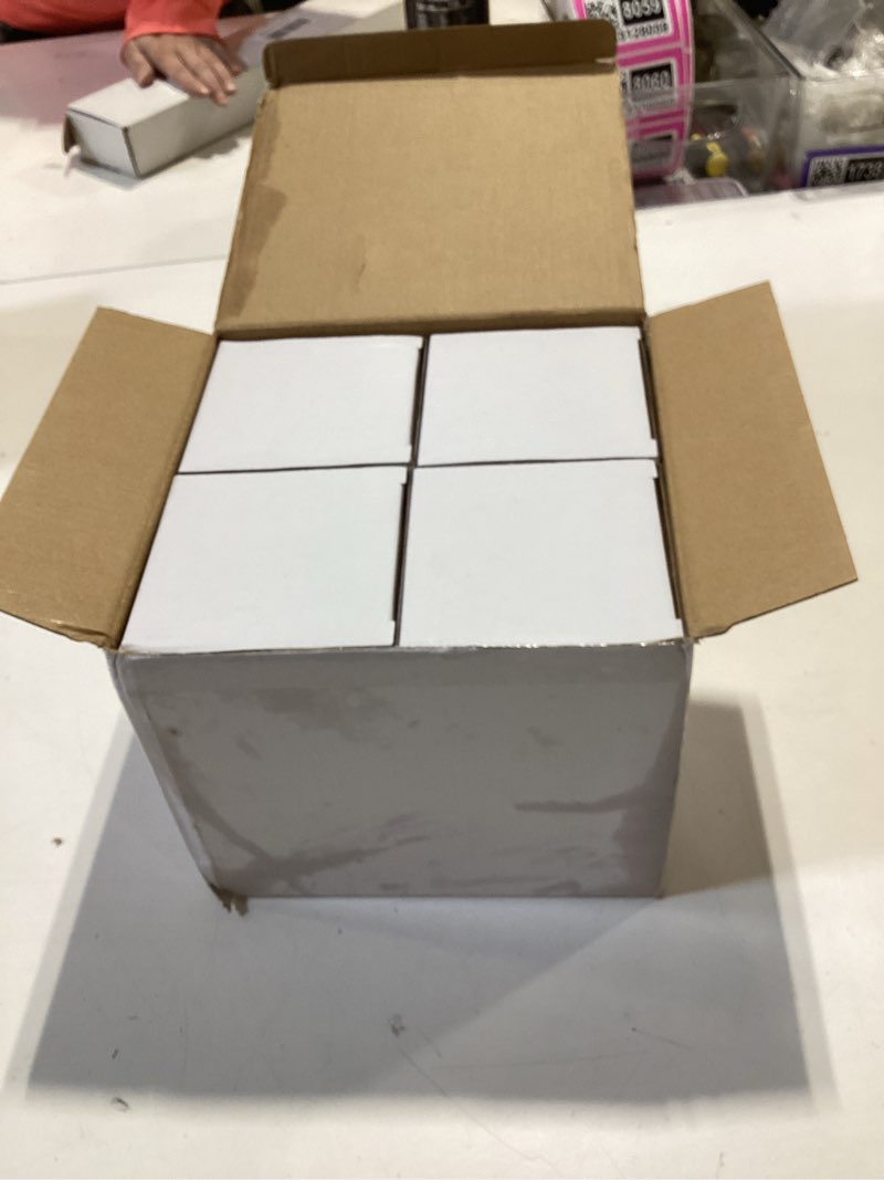 Condition photo showing New/Like New for Lichamp LED Camping Lantern, 4 Pack Battery Powered Flashlight for Power Outages, Portable Collapsible Hanging Light Essential for Home, Outdoor, Emergency Lamp Survival Kit Gear for Hurricane, Gray Dark Gray