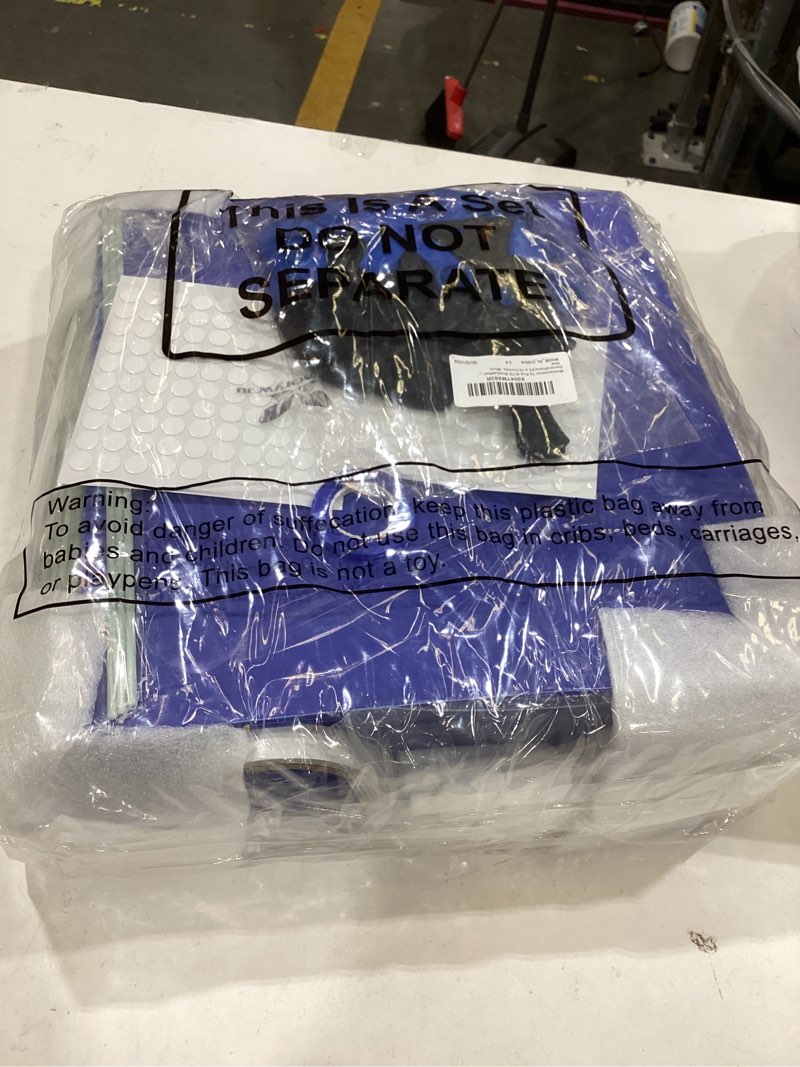 Condition photo showing New/Like New for 13 pcs large k-12 graduation photo yard signs with stakes, class of 2026 outdoor graduation decoration party decor, supports photos up to 12 x 18, kindergarten through senior school grade(blue) blue 23 x 12 inches solid color style