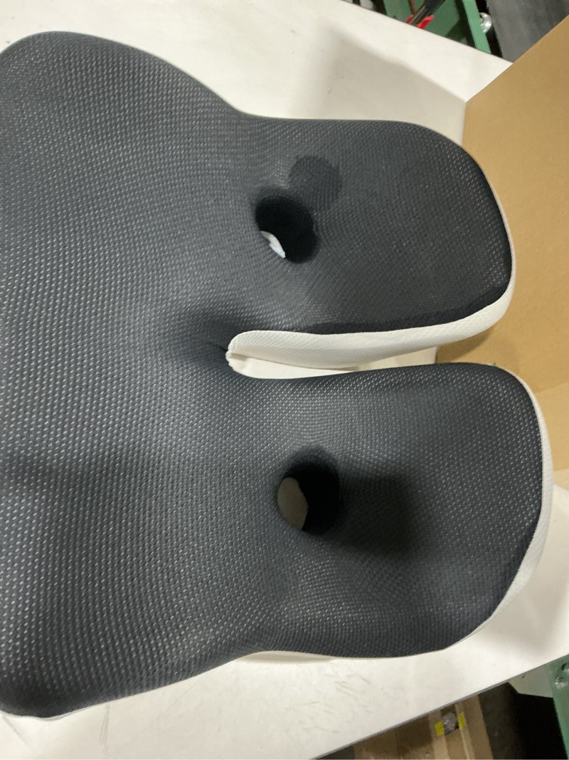 Condition photo showing As Is for Memory Foam Outfany Ergoseat Cushion – Welnax Orthosoothe Seat Cushion, Libiyi, Hilipert Ergoseat – Coccyx Pain Relief Pillow for Car, Butt Cushion for Sitting, Comfort for Sedentary People