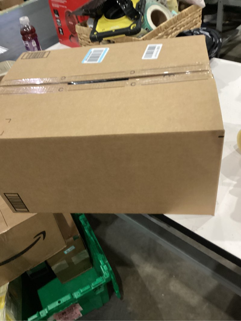 Condition photo showing Good Condition for IRIS USA File Box with Lid File Organizer for Letter File w/Organizer-Lid, Plastic Mobile Filing Organizer, Water Resistant Document Box, Portable File Box with Handle, Secure Buckle, Lockable, Black