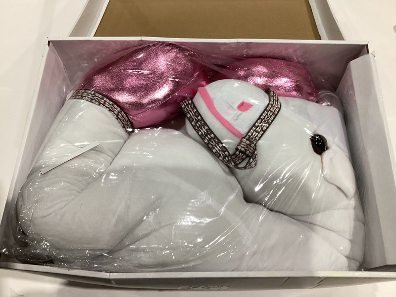 Condition photo showing New/Like New for Kids Unicorn Ride On Costume T-Rex Dragon Animal Halloween Cosplay - Unicorn-M