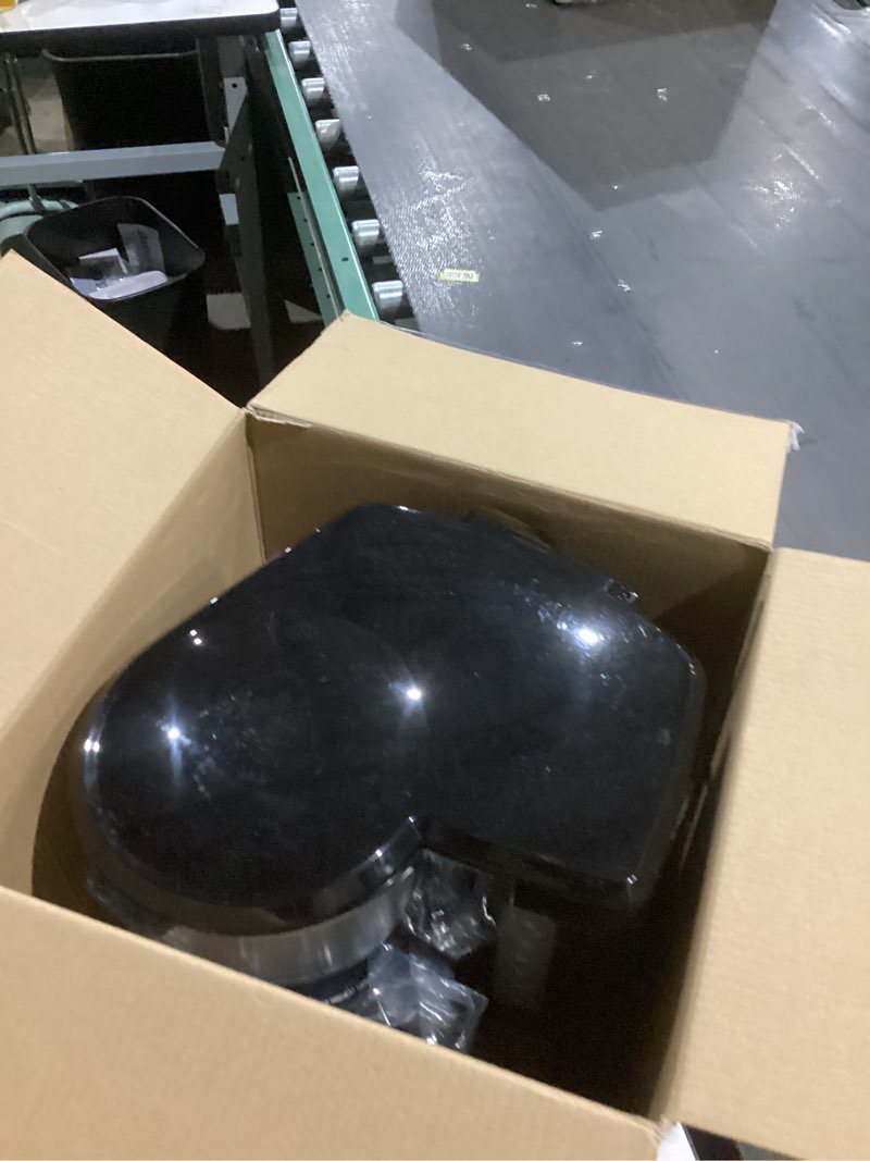 Condition photo showing As Is for BLACK+DECKER 12 Cup Thermal Programmable Coffee Maker with Brew Strength and VORTEX Technology, Black/Steel, CM2046S