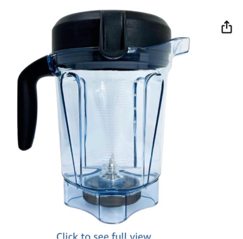 blender pitcher 64oz low-profile, compatible with 750 5300 5200 5000 7500 6300 vm0102 vm0103 vm0197 e310 g/classic c/explorian/commercial series etc