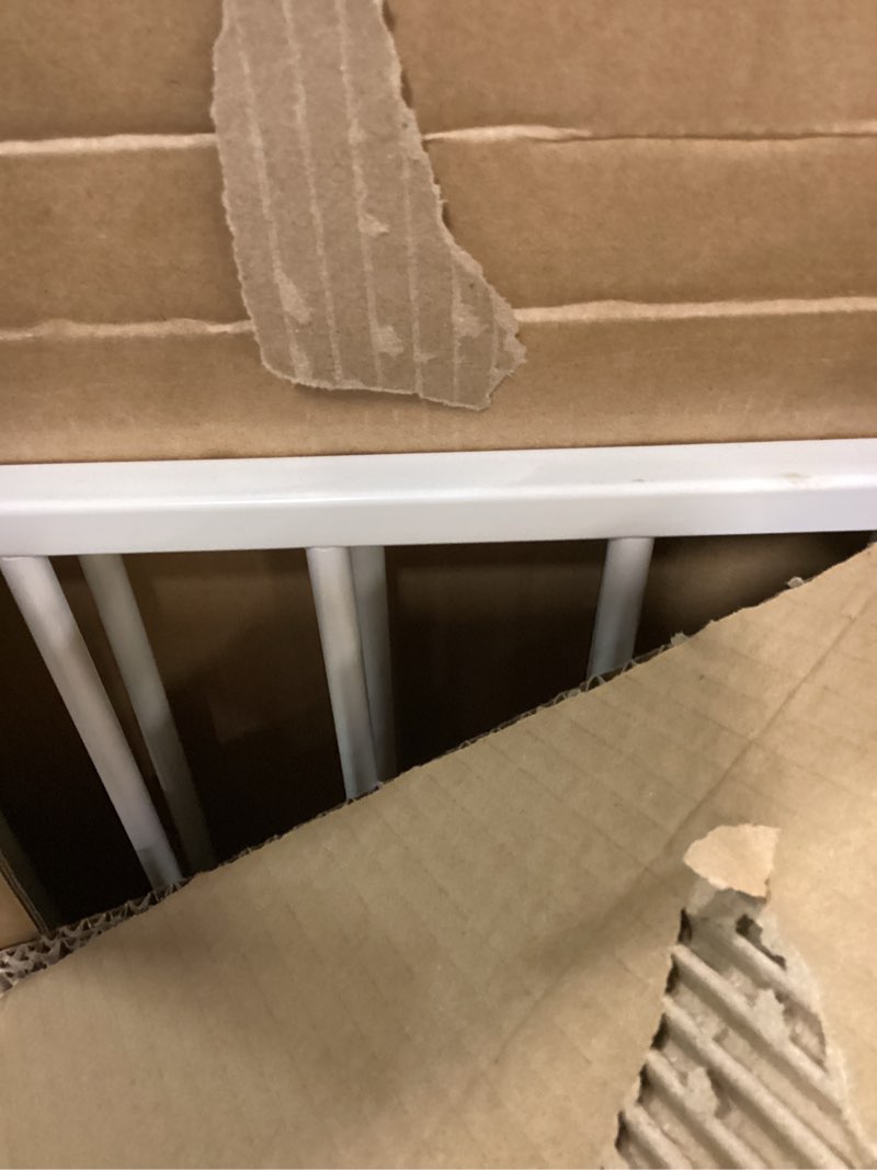 Condition photo showing Good Condition for Munchkin® Extending XL™ Tall and Wide Baby Gate, Hardware Mounted Safety Gate for Stairs, Hallways and Doors, Extends 33" - 56" Wide, Metal, White