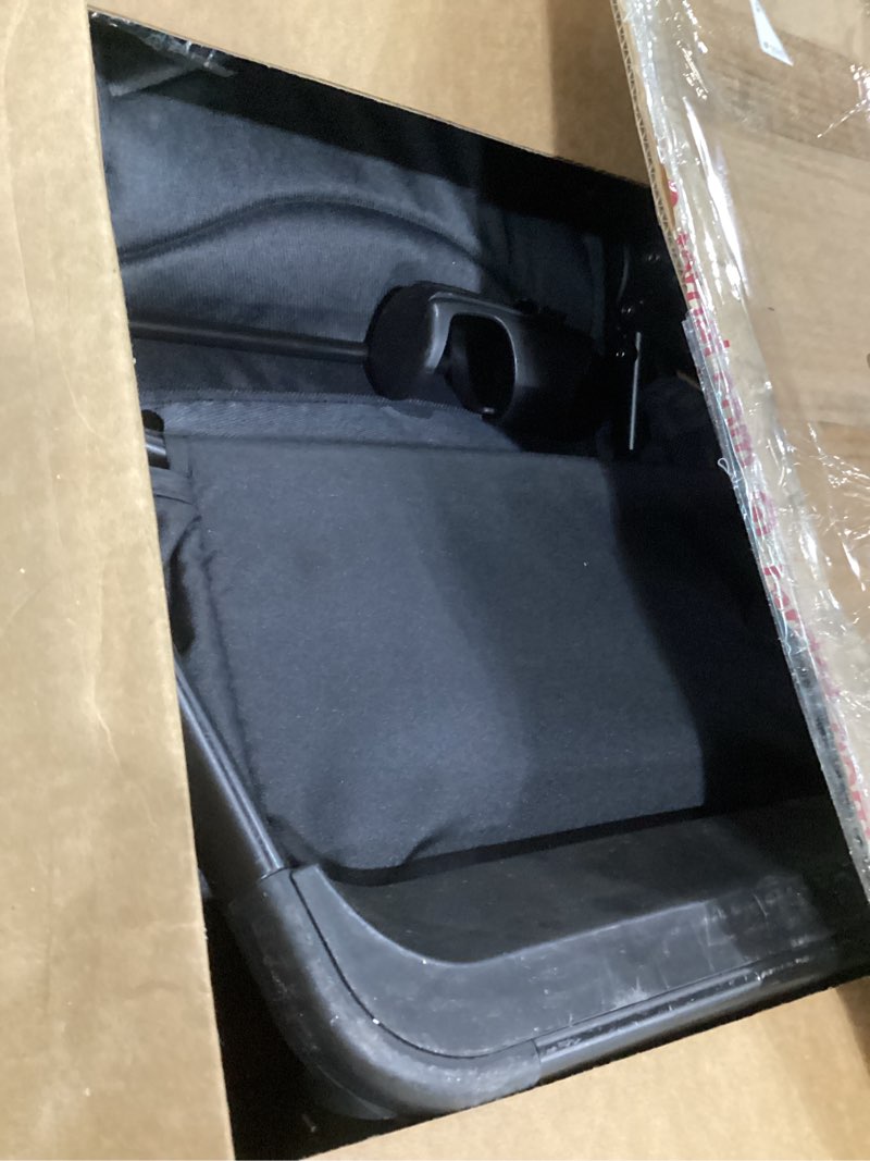 Condition photo showing As Is for Baby Stroller, 2 in 1 Newborn Stroller Convertible Bassinet for Infant Toddler Pram with Footmuff (Black)