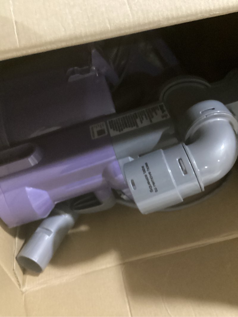 Condition photo showing Good Condition for shark upright vacuum cleaner | navigator lift-away | pet hair, carpet & hard floor cleaning | upholstery & crevice tools | hepa filter | swivel steering | large dust cup capacity | lavender | nv352
