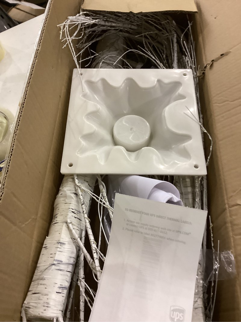 Artificial tree with lights