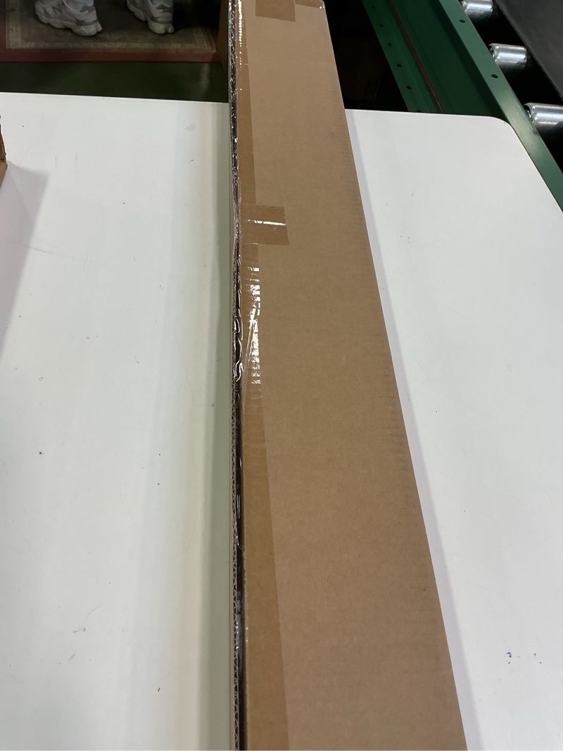 Condition photo showing New/Like New for LazBlinds No Tools No Drill Cordless 1\" Vinyl Mini Blinds, 100% Privacy S-Curve Blinds for Indoor Windows, Room Darkening Horizontal Window Blinds and Shades for Home, 34 1/2\" W x 64\" H, Grey Grey 34.5\" W x 64\" H