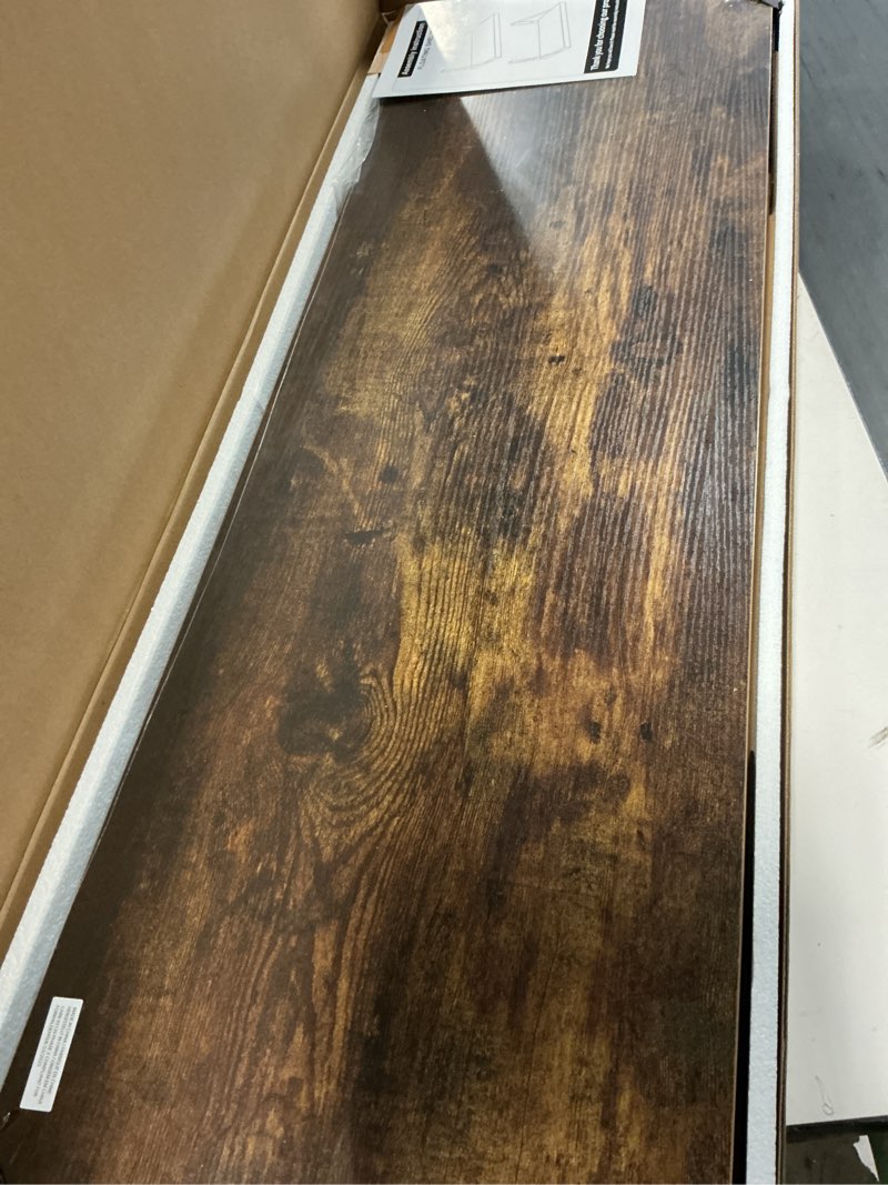 Condition photo showing New/Like New for Dreamland Deep Floating Shelves for Wall, Brown Wood Wall Mounted Shelves, Large Floating Shelf 12 * 36 inch Set of 2 for Bookshelf Living Room Bedroom Home Office Bathroom Brown 36"W x 12"D x 6"H