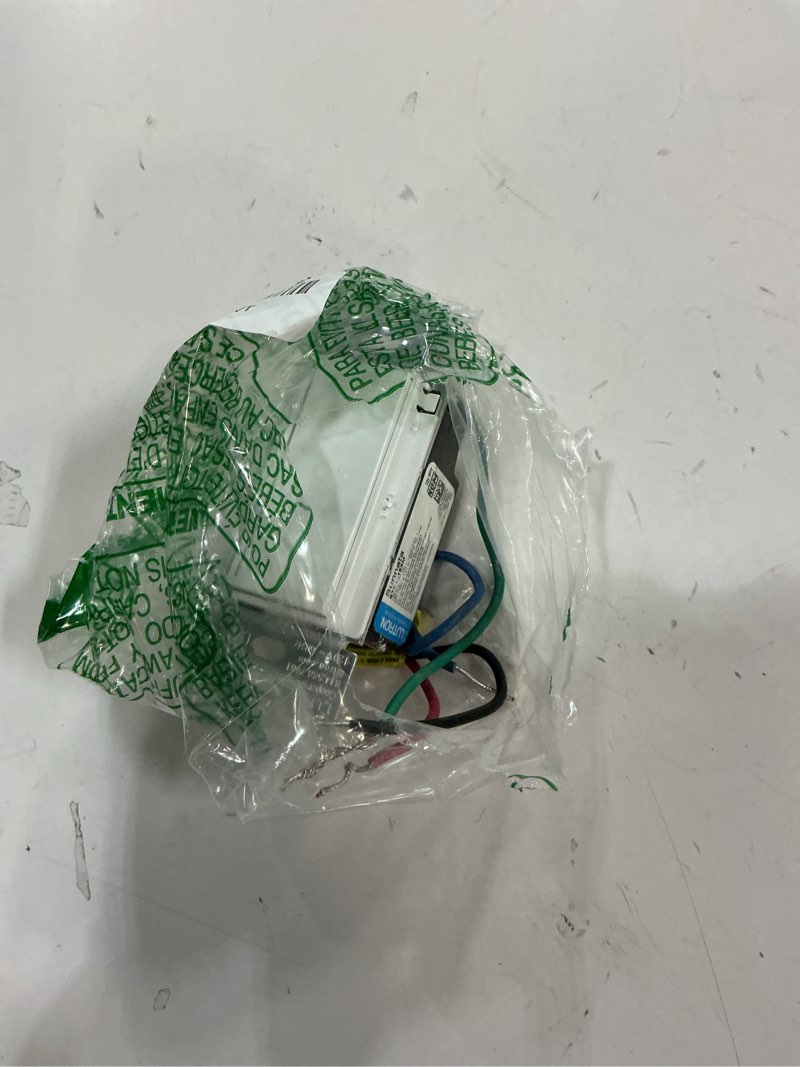 Condition photo showing Good Condition for lutron sunnata companion dimmer switch, only for use with sunnata pro led+ dimmer switches, st-rd-wh, white sunnata pro companion dimmer