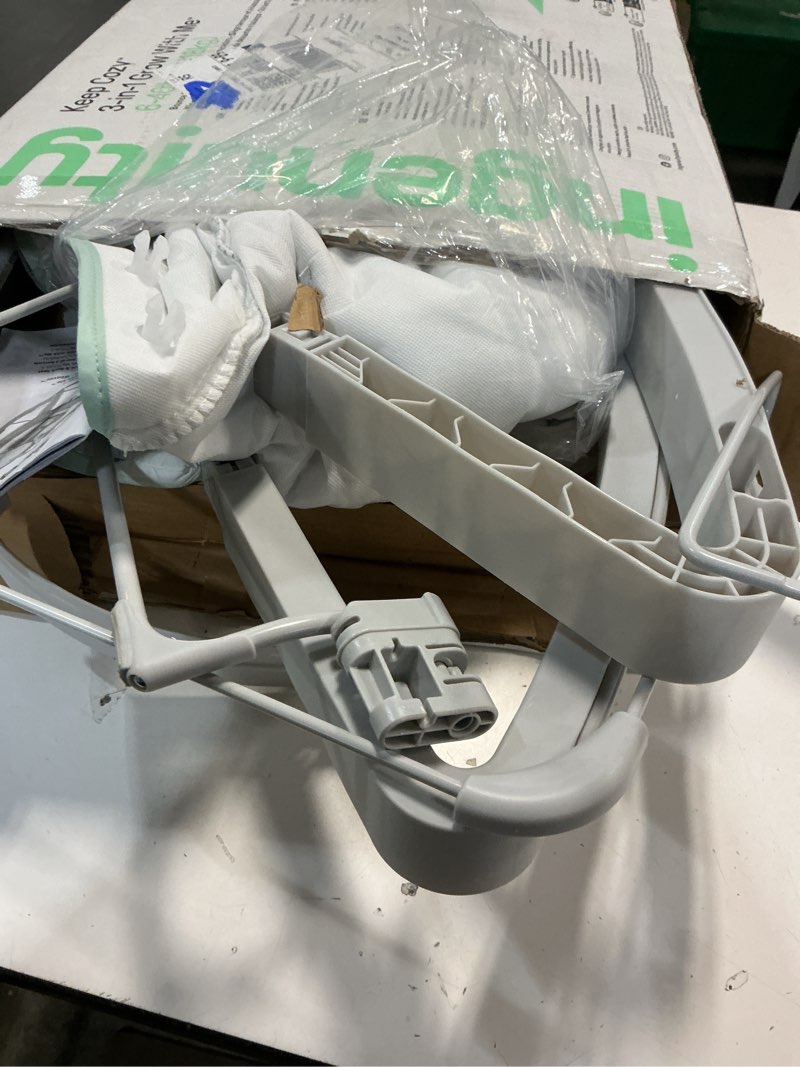 Condition photo showing As Is for ingenuity keep cozy 3-in-1 grow with me vibrating baby bouncer, seat & infant to toddler rocker, vibrations & -toy bar, 0-30 months up to 40 lbs (weaver)