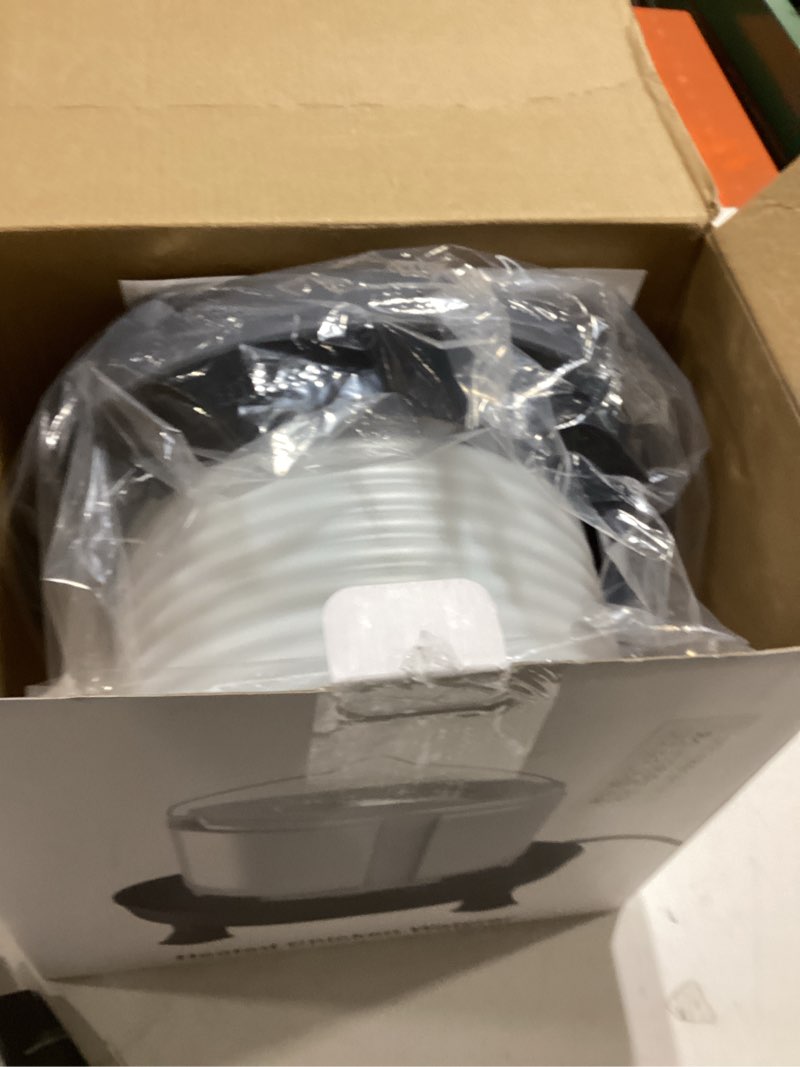 Condition photo showing Good Condition for 4.28L Heated Chicken Waterer for Winter, 84W Freeze-Proof Chicken Water Heater with Thermostat Control, Heated Poultry Waterer for Chicks Turkey Goose Duck Pigeon, Detachable Legs,Hanging/Standing Use Threaded Barrel
