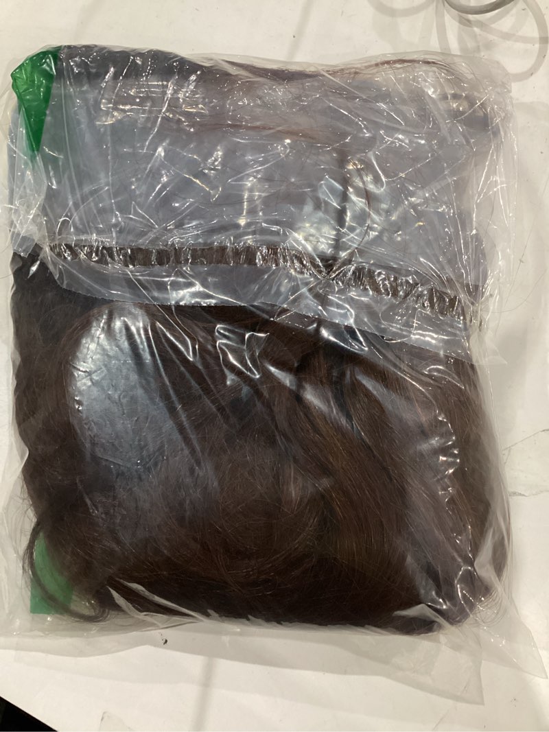 Condition photo showing Good Condition for glueless lace front wig, 13x6 synthetic hd lace front wigs body wave pre plucked highlights ombre flamboyage chocolate brown natural density hairline synthetic lace front wigs for black women