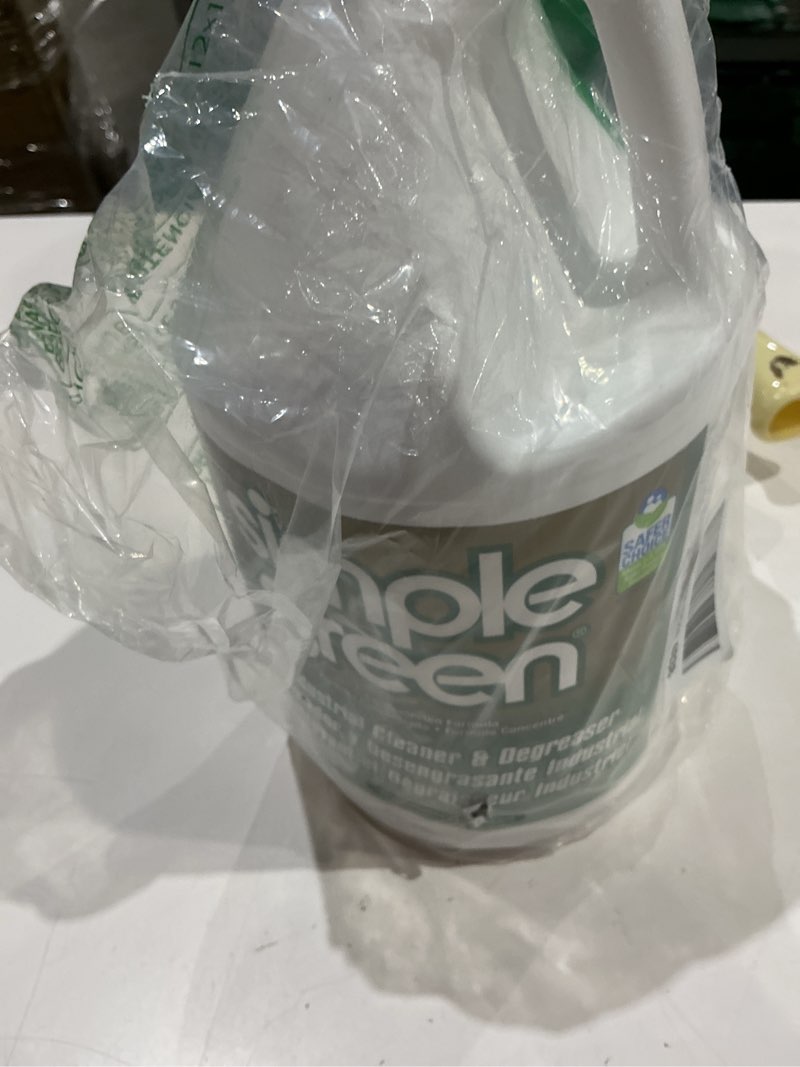 Condition photo showing New/Like New for simple green 13005ct industrial cleaner and degreaser, concentrated, 127.8 fl oz, pack of 1, white