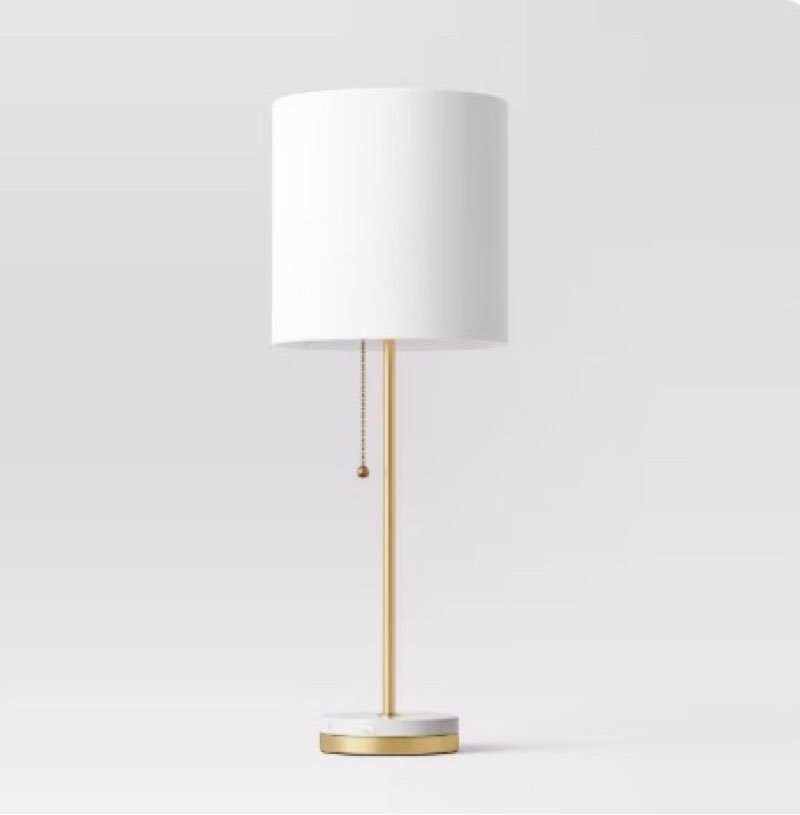 Hayes Marble Base Stick Lamp - Threshold™