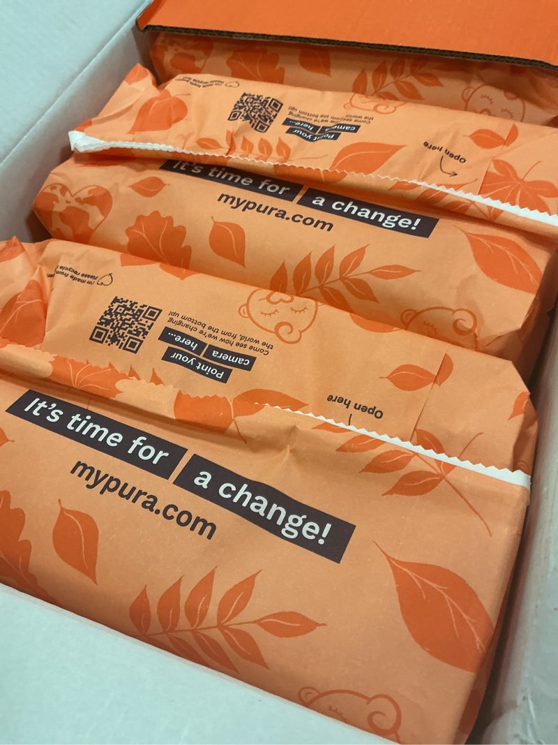 Condition photo showing New/Like New for Pura Sensitive Skin Baby Diapers | Size 4 (18-31 lbs) | Hypoallergenic, Totally Chlorine Free, Fragrance Free, Up to 12-Hour Leak Protection | 6 Packs of 22 (132 Diapers) Size 4 (132 Diapers)