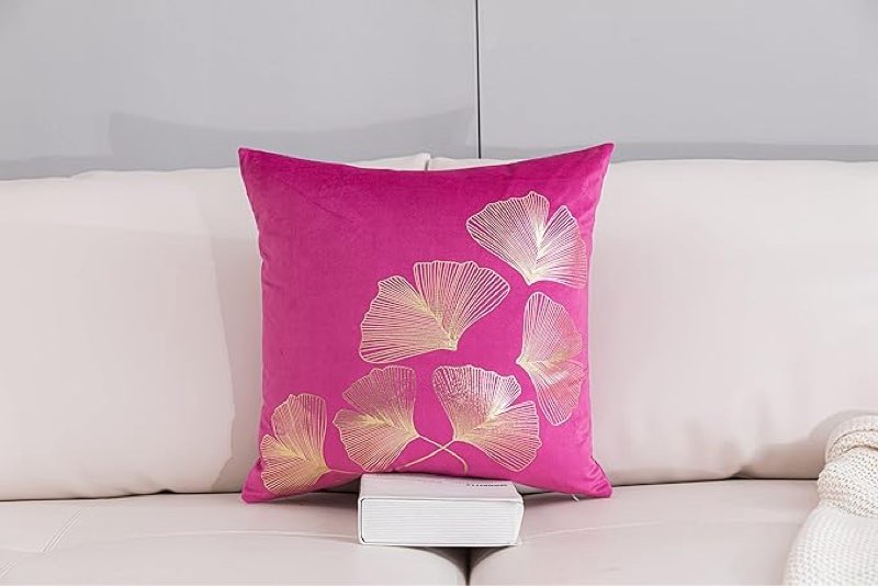 Escarcega Square Pillow Cover Color: Rose Pink, 20x20