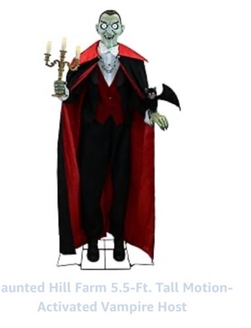 Haunted hill farm 66” vampire host