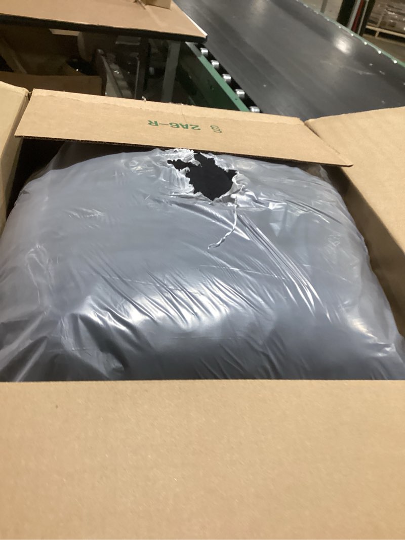 Condition photo showing Good Condition for Bedfolks Waterproof Crate Bed, Plush With Removable Washable Cover, Faux Fur Pad for Large Dogs, Fluffy Kennel 35"x23", Black-White Cowhide Large(35x23'') Black-white cowhide