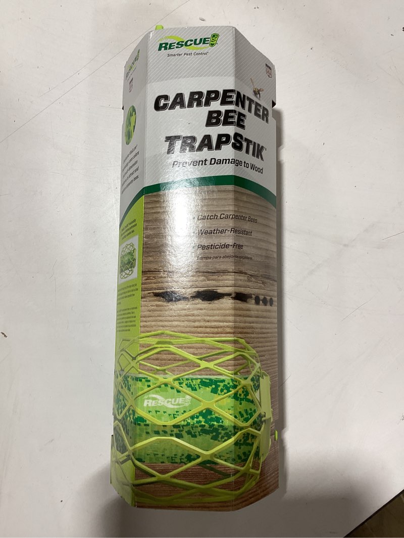 Condition photo showing As Is for rescue! carpenter bee trapstik – also works on wasps, mud daubers 1