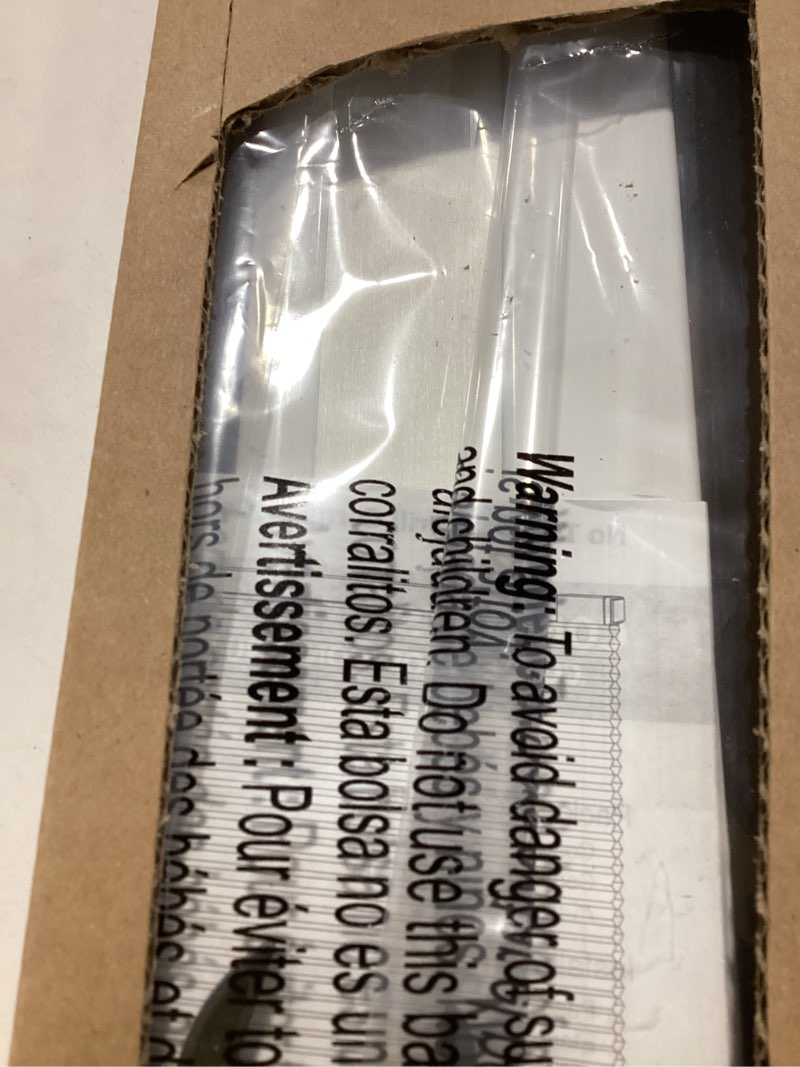 Condition photo showing Good Condition for LazBlinds Cordless Cellular Shades, No Tools No Drill Light Filtering Honeycomb Shades Pleated Blinds for Windows, 17'' W x 36'' H, White Light Filtering-white 17'' W x 36'' H