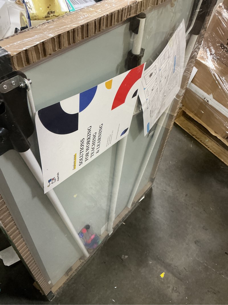 Condition photo showing New/Like New for Easel Whiteboard - Magnetic Portable Dry Erase 40 x 28 Tripod Height Adjustable, Flipchart Easel Stand White Board for Office (40x28 White)