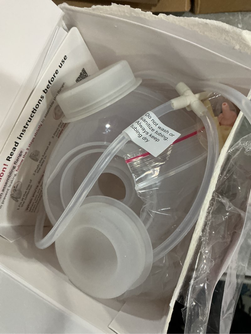Condition photo showing Good Condition for nenesupply handsfree wearable breast milk collection cups compatible with spectra s1 s2 baby buddha momcozy v1 lansinoh pumps 24mm silicone flanges replacement for spectra pump parts 19mm 21mm inserts 24mm handfree collection cup