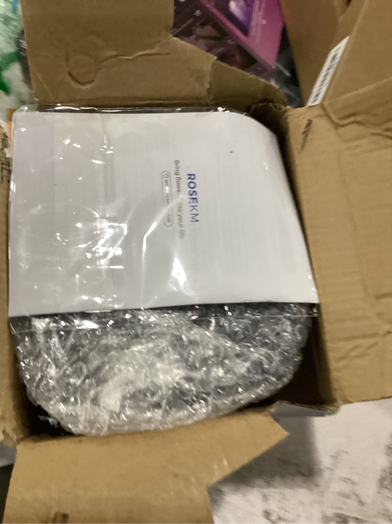 Condition photo showing New/Like New for rosekm humidifiers for bedroom, 2.0l cool mist humidifier for home plant and baby nursery, quiet ultrasonic humidifier with 360° nozzle, auto shut-off, filterless, black