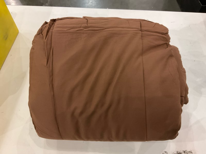 Duvet Cover-Brown