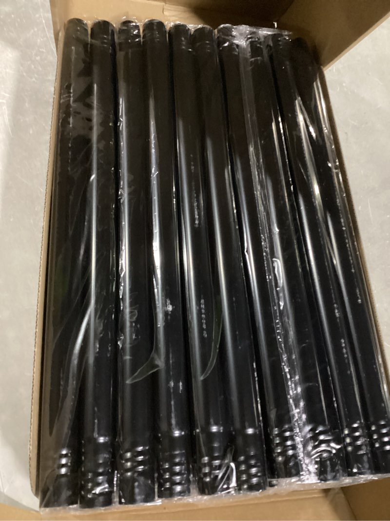 Condition photo showing item condition for 10Ft String Light Poles 4 Pack,Light Poles for Outside Lights,Outdoor with Fence Brackets Hanging Lights,Metal Stand Deck Patio Backyard 4 Pack 10Ft String Light Poles