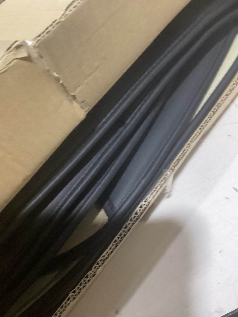 Condition photo showing Good Condition for Elantrip Car Seat Cover Full Set Leather Car Seat Protector Universal fit for Most Cars SUVs and Trucks Water Proof Front and Rear Seat Protector Black Black Front and Rear Seats