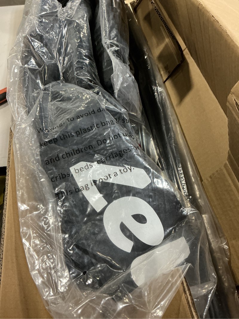 Condition photo showing New/Like New for 12x9ft / 16x10ft Barricade Backstop Net, Ball Sports Barrier, Practice Net for Baseball, Softball, Lacrosse, Soccer, Basketball and More 12x9 ft - Black