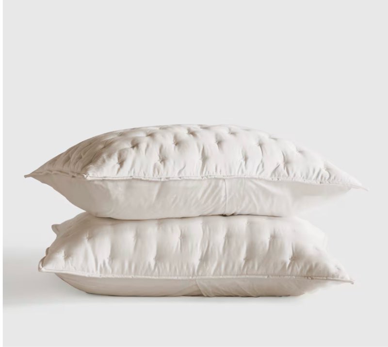 bamboo dream quilted sham set (king )