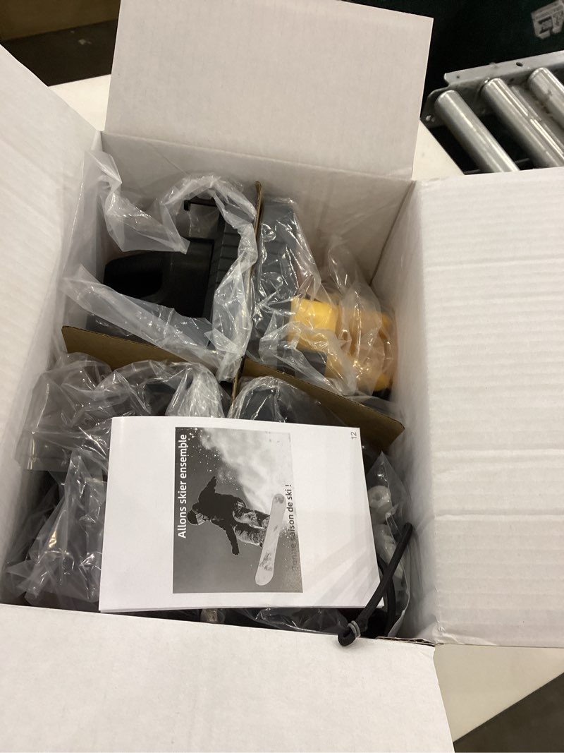 Condition photo showing Good Condition for Ski Rack 4Pack, Ski/Snowboard Wall Mount, Skateboard Wall Mount, Fits Any Ski/Snowboard, Holds Up to 100lbs, Winter Gear Organizer, Vertical Ski Storage Rack for Home & Garage Orange-Black, Orange-Blue, Yellow-Red