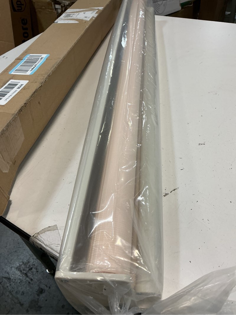 Condition photo showing Good Condition for Joydeco Cordless Zebra Blinds for Windows, Dual Layer Light Control Window Blinds with Light-Proof Aluminum Cover, Free-Stop Roller Shades for Home & Office (Beige,32" W x 75" H) Upgrade- Beige (Aluminum Cover) 32"W x 75"H