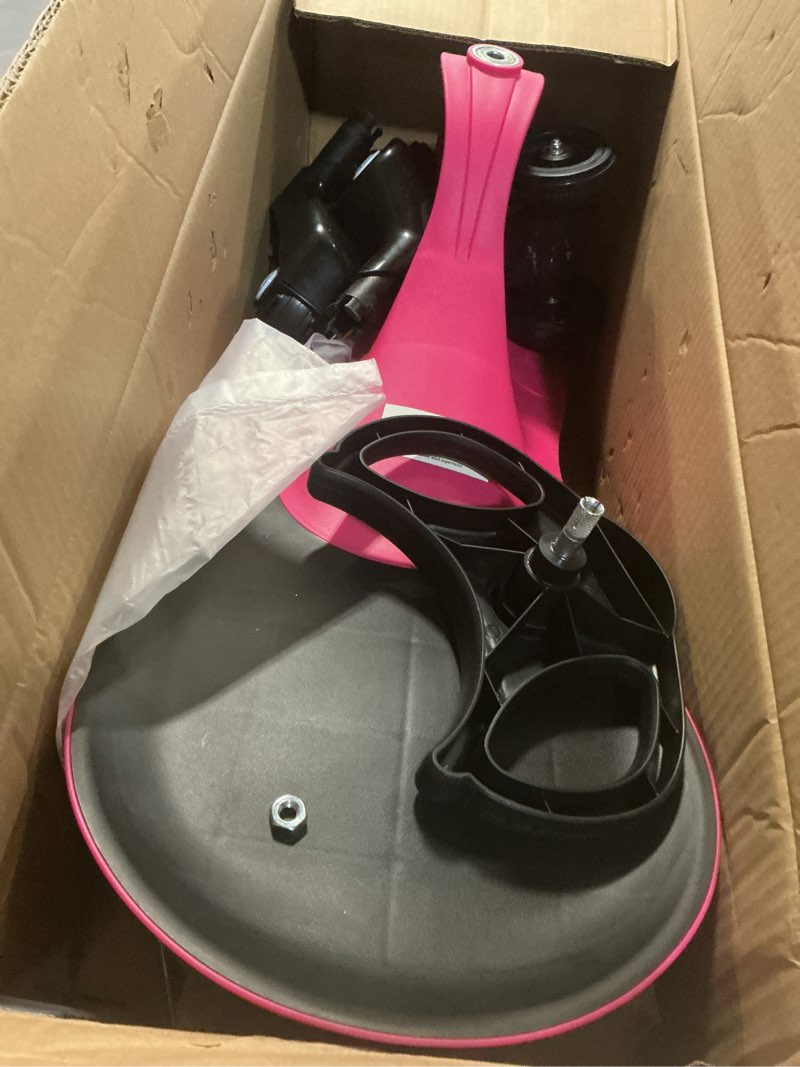 Condition photo showing As Is for Wiggle Car Ride On Toy - No Batteries, Gears or Pedals - Twist, Swivel, Go - Outdoor Ride Ons for Kids 3 Years and Up by Lil' Rider (Hot Pink)