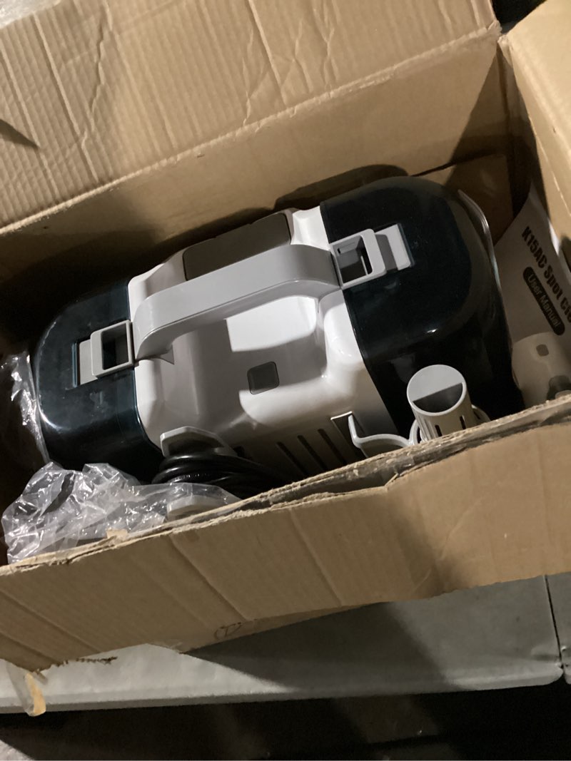 Condition photo showing As Is for Carpet Cleaner Machine Upholstery - 450W Shampooer Portable for Couch Rug Sofa Car Seat Furniture Fabric Wet Vacuum Spot Handheld Small Mini Car Water Aspiradora de Agua Deep Extractor Washer