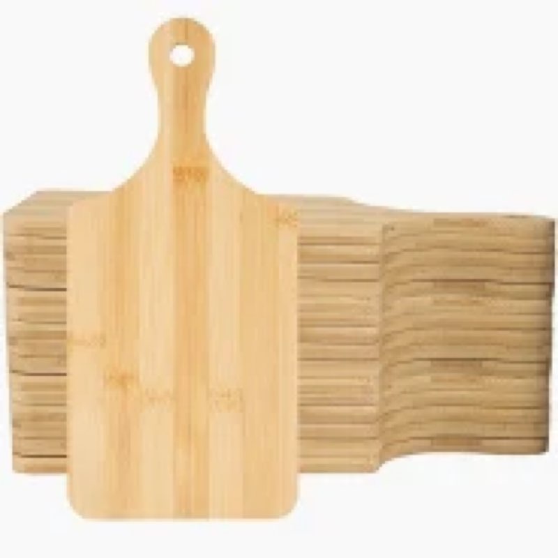 25 PCS Bulk Cutting Boards Mini Charcuterie Boards Bulk Wood Chopping Board Laser Engraving Serving 