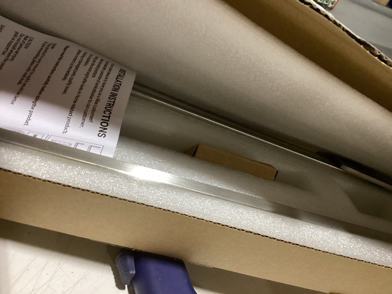 Condition photo showing Good Condition for Alise Double Towel Bar 24", SUS304 Stainless Steel Towel Racks for Bathroom Wall Mounted, Heavy Duty Bathroom Towel Holder, Space Saving Towel Hanger, Brushed Nickel Brushed Nickel 24-inch