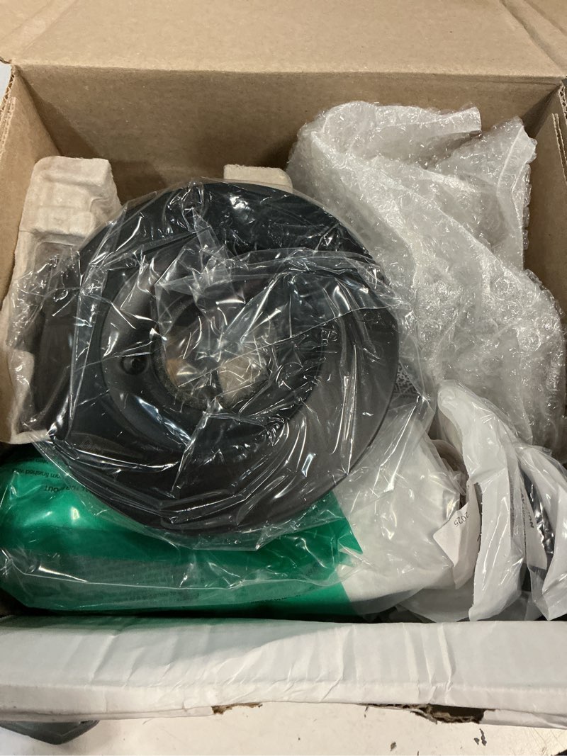 Condition photo showing New/Like New for delta arvo 14 series matte black bathtub shower faucet set with in2ition 2-in-1 dual shower head with handheld spray combo, valve trim kit, matte black 144840-bl-i (valve included)